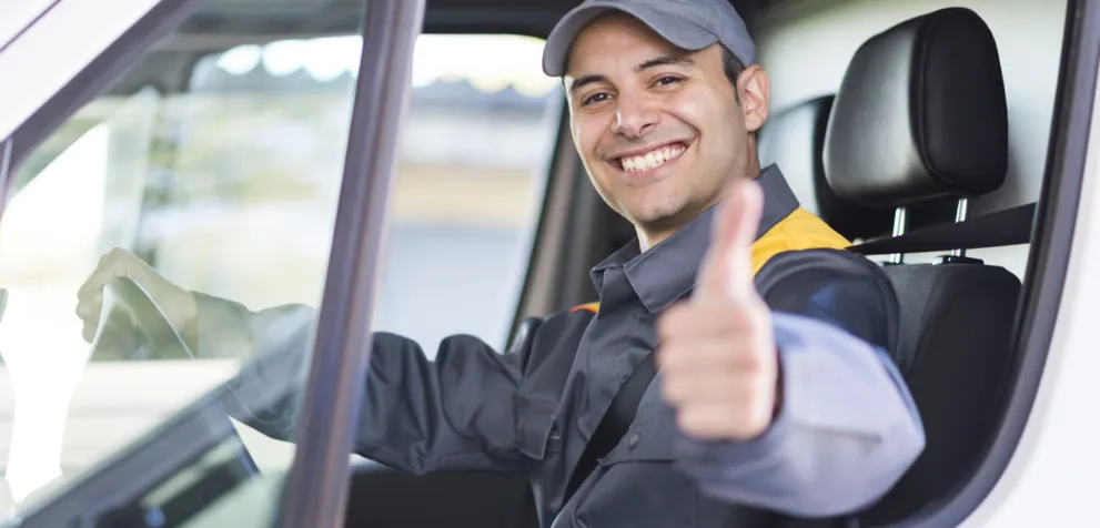 Driver Giving Thumbs Up 1200X800